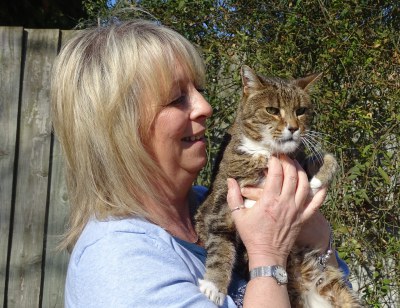 Tracy with Tiger